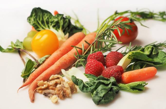 Fresh nutritious ingredients and activity